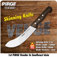 Pirge Venge Skinning Knife Bullnose 15 cm -Pisau Lapah -Bullnose Skinning