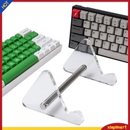 {xiapimart}  Keyboard Storage Stand Keyboard Display Stand Acrylic Keyboard Stand Space-saving Detachable Tray for Computer Easy Install Transparent Holder for Southeast Asian Buye
