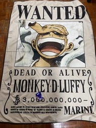 日本🇯🇵 Luffy 四皇懸賞令大毛氈