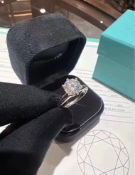 💓💍💎 Tiffany蒂芙尼1.1克拉六爪鑽戒 F色 淨度VS1 切工好 無螢光