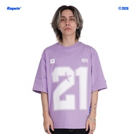 RZQPRESTIGE 21/ Cotton Number Series/ Jersey/ Streetwear/ Oversize/ Music/ Boxy/ Blocke Core/