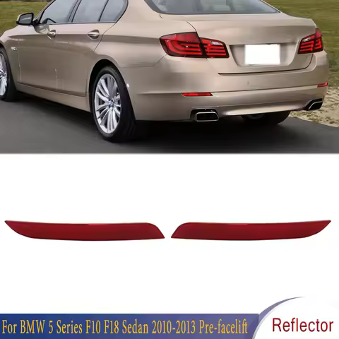 Rear Bumper Brake Light Stop Reflector Lamp For BMW 5 Series F10 F18 Sedan 2010 2011-2013 Pre-faceli