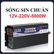 Standard Sine Wave Inverter Power Inverter 12v - 24v to 220v Capacity 5000w