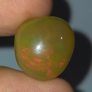 พลอย โอปอล เอธิโอเปีย ธรรมชาติ แท้ ( Unheated Natural Opal Ethiopia ) หนัก 9.10 กะรัต
