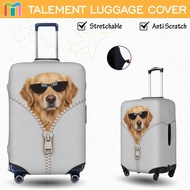 Dog Luggage Protector Cover Personalized Suitcase cover Stretchable Travel Luggage Accessories Anti 