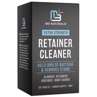 Retainer Cleanser Tablets Invisalign Cleaner FSA HSA Approved Remove Odors Discoloration Stains and 