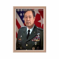General Ma Bao Guo Portrait Painting Funny Wall Art Decor Student Desktop Decoration Gift for Friend