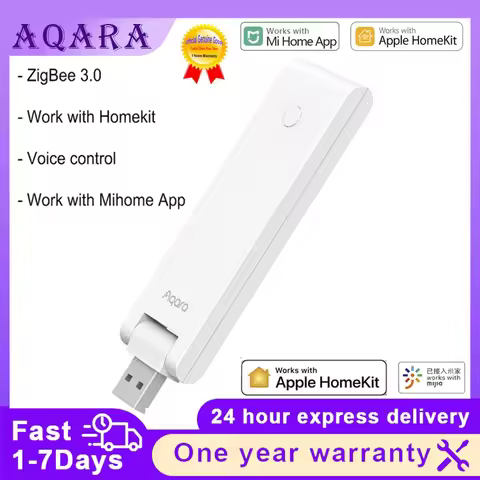 AQARA E1 Gateway Zigbee Aqara USB Port Mini Hub Wireless Connect Remote App Control For Xiaomi MI HO