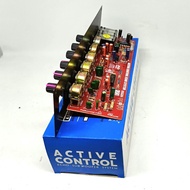 TC TONE CONTROL STEREO AKTIF AKTIVE SUBWOOFER 2 MIC ECHO + PANEL DEPAN