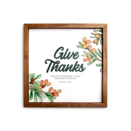 Give Thanks {3D Poster}