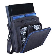 (Grade A) Game System Carrying Case Casing Sling Bag Leather for PS 4 PS4 Pro