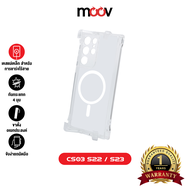 [ส่งฟรี] Moov CS03 MagCharge Case Samsung S22 Ultra เคสแม่เหล็ก เคสซัมซุง เคสโทรศัพท์มือถือ เคสใส กั