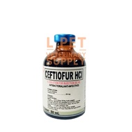 Ceftiofur 5% 50 ml Nutrivet Anti Bacterial Gamot sa Infection FOR ANIMALS Injectable Para sa Ubo Hal