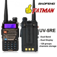 Baofeng UV-5RE Free Earpiece Walkie Talkie Dual Band Portable 2 Way Radio UV5RE