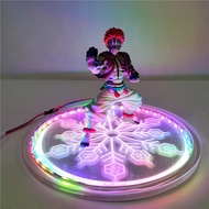 Demon Slayer Anime Figures Model Akaza Komaji Model PVC Toys Kimetsu no Yaiba 15cm Action Figurine C