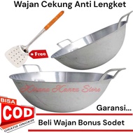 Frying Pan 26 30 35 40 cm Aluminum / Jawa Maspion Aluminum Frying Pan / Wok Frying Pan