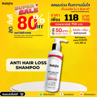 Habito Anti Hair loss shampoo ลด 80 %