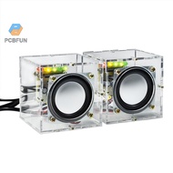 Pcbfun Mini Speaker Power Amplifier Speaker Diy Sound Production Electronic Kits 3w+3w