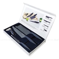 Bộ dao nhà bếp LocknLock 4 món CKK104S4 - Màu đen