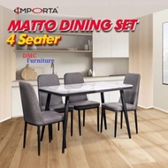 4-seat Dining Table Marble Dining Table bandung