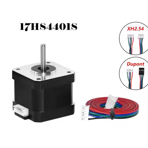 17HS4401-XH2.54/DuPont 4-lead Nema17 Stepper Motor Version Lettering 42BYGH 1.5A 42BYGH 17HS4401 for