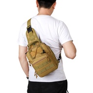 Outdoor Sports Men's Chest Bag Camouflage Casual Diagonal Bag Multifunctional Tactical Chest Bag Men
