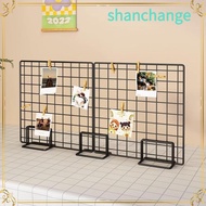 SHANC Storage Rack, Grid Frame Grid Display Rack, Creative Metal with Base Jewelry Booth Rack For Gr