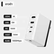 Hagibis | ที่ชาร์จ dock 100W GaN สำหรับ ROG Ally Steam Deck Apple 16 Pro และ MacBook