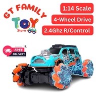 1/14 Storm Rider 4WD Drift RC Car 6 Channels | Telescopic Wheels | Sideways Drift | Rechargeable | R