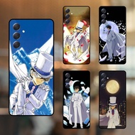 Samsung M54 5G phone case with black border Kaito Kid Conan Magic Kaito