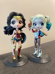 Harley Quinn Wonder Woman 神奇女俠 小丑女 自殺特攻隊 正義聯盟 Justice League Suicide Squad Joker 2隻 figure Qposket (