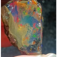 Rough Stone Fire Color Opal/Opal Mineral Crystal/Ore/Teaching Specimen Colorful Opal Stone