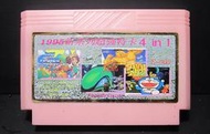 FC卡帶 4合1 (縮圖) 瑪莉歐格鬥 忍者龜格鬥 卡諾夫 小叮噹