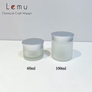 Lemu Handmade|Glass Cream Jar Bottle Container PET Glass 60ml 100ml 2200ml Various Bottles