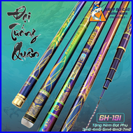 Cần câu tay Đại Tướng Quân 6H Phiên bản săn hàng - Tặng kèm đọt phụ 3m6 - 7m2 CD-91 ( Shop Đồ Câu Th