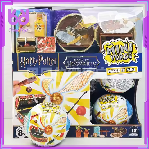 miniverse Blind Box Genuine Harry Potter Mysterious box Golden Snitch series anime figures diy Retur