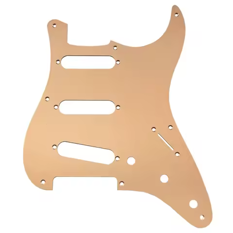 Musiclily Ultra 8 Holes Anodized Aluminum ST SSS Pickguard for China Made Squier Classic Vibe SQ CV 