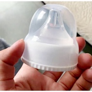 Bottle neck set, nipple size SMLY, glass storage lid PHANPY, SNOWB, NEVI