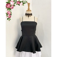 CJ3. Kawaii black tank