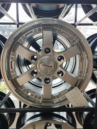 ล้อแมกซ์รถกระบะ JRD 7.5X15/6รู139.7 สีLP/HS รุ่น FACE-04
