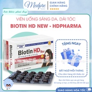 Biotin HD New Oral Tablets (Royal Jelly, Gac Oil, Biotin) - For Healthy And Beautiful Hair, Skin Light Support - Genuine Medpre