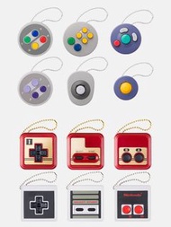 日本任天堂Nintendo 紅典遊戲機 懷舊手制 吊飾 限定 扭蛋