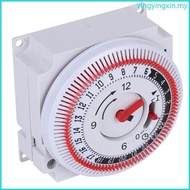 YIN Mechanical Timer Switches 15min–24h Automatic Power  24 Hour Cycle Dials Timer For Various Appli