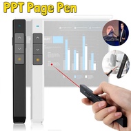 Red Laser Powerpoint Presentation Pen  USB Wireless Pointer RF Pointer PPT Presenter For PC Computer