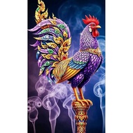 Printed Poster, Rooster, JUMBO Size, 70x100cm and 100x150cm/ Wall Decoration/ Print Painting WITHOUT