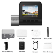 Camera hành trình 70mai Dash Cam Pro Plus A500 - Phiên Bản Quốc tế. Tích hợp sẵn GPS