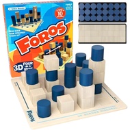 Foros 3D Board Game | Strategy Board Games with Unique 3D Gameplay | Family Games for Kids