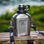 American STANLEY STANLEY Stainless Steel Sports Water Bottle Outdoor Large-Capacity Retro Flat Water
