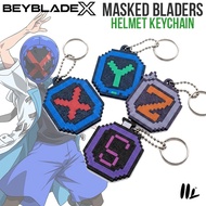 [ Beyblade X ] Masked Bladers (Kamen X / Y / Z / S) keychain Set