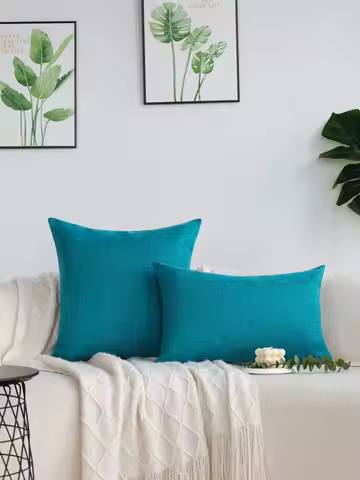 Linen Cushion Cover Pillow Covers Decorative Pillowcase for Sofa Living Room Car Housse De Coussin 4